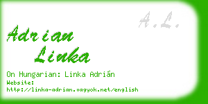 adrian linka business card